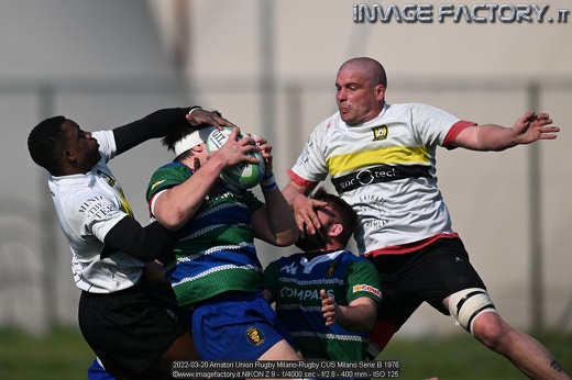 2022-03-20 Amatori Union Rugby Milano-Rugby CUS Milano Serie B 1976